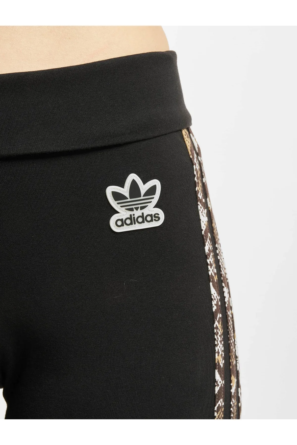 adidas  Leggings - Schwarz - Mittlerer Bund