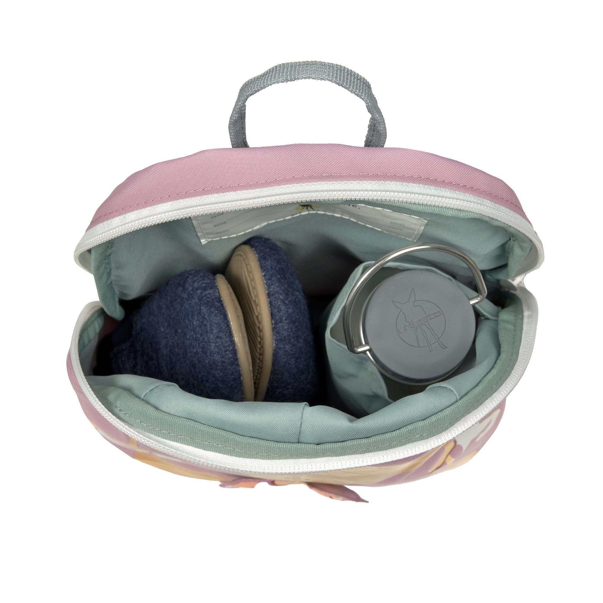 Kindergartenrucksack Tiny - Karussell, Lila