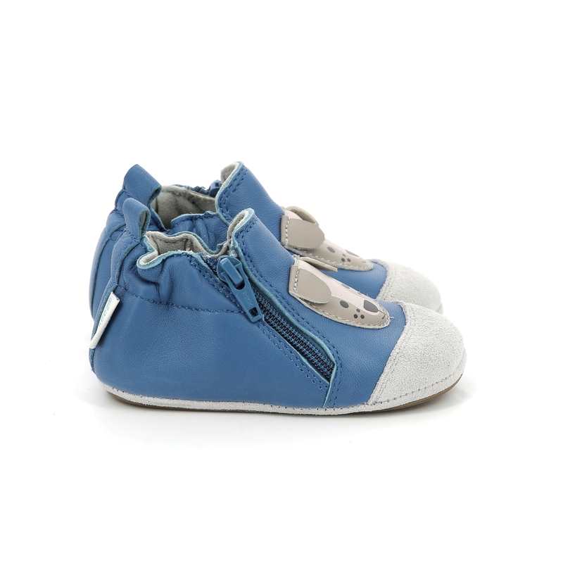 Chaussons cuir Chou Dog