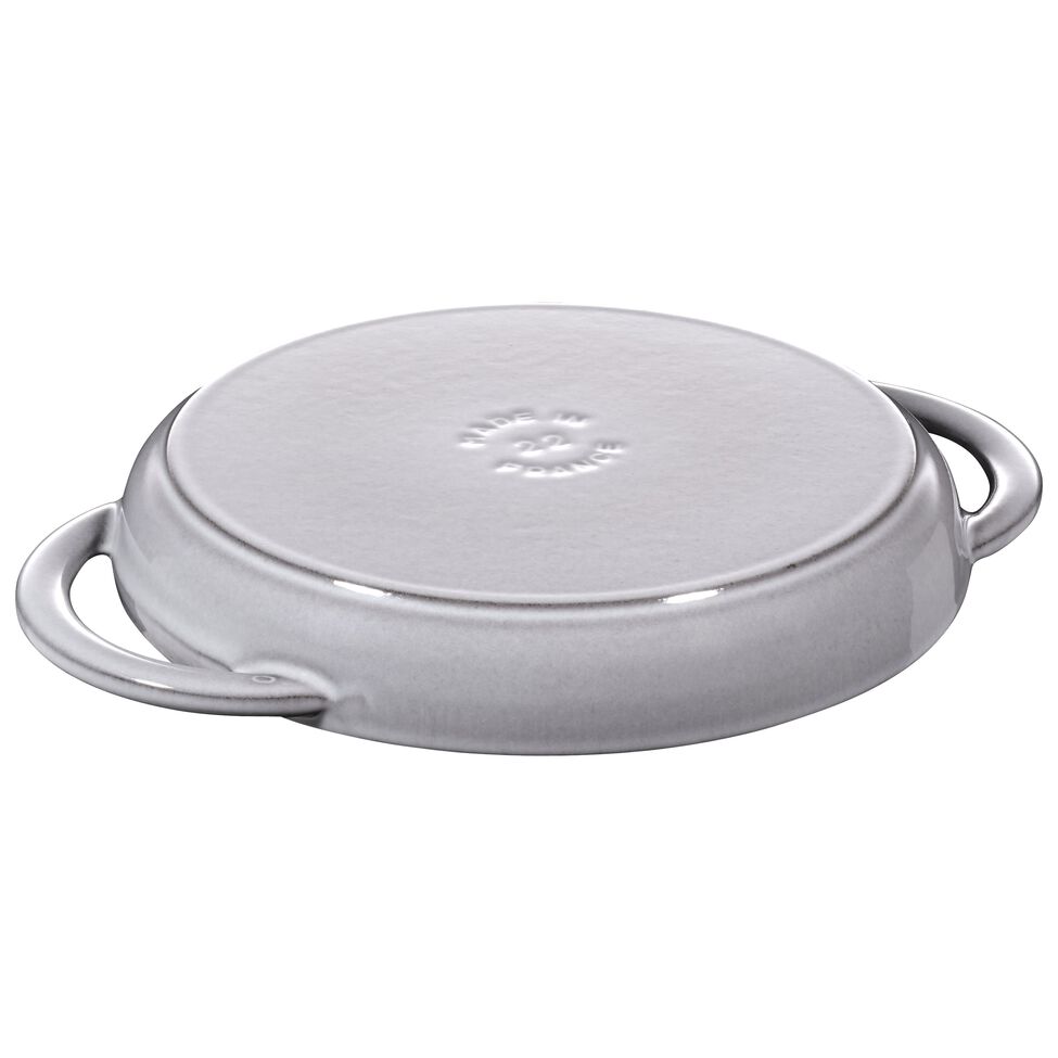 Pure Grill 23 cm, rund, Graphit-Grau, Gusseisen