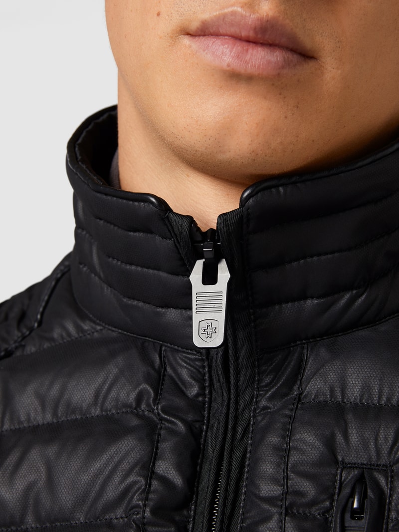 Mol 663 Funktionsjacke mit Wattierung in schwarz