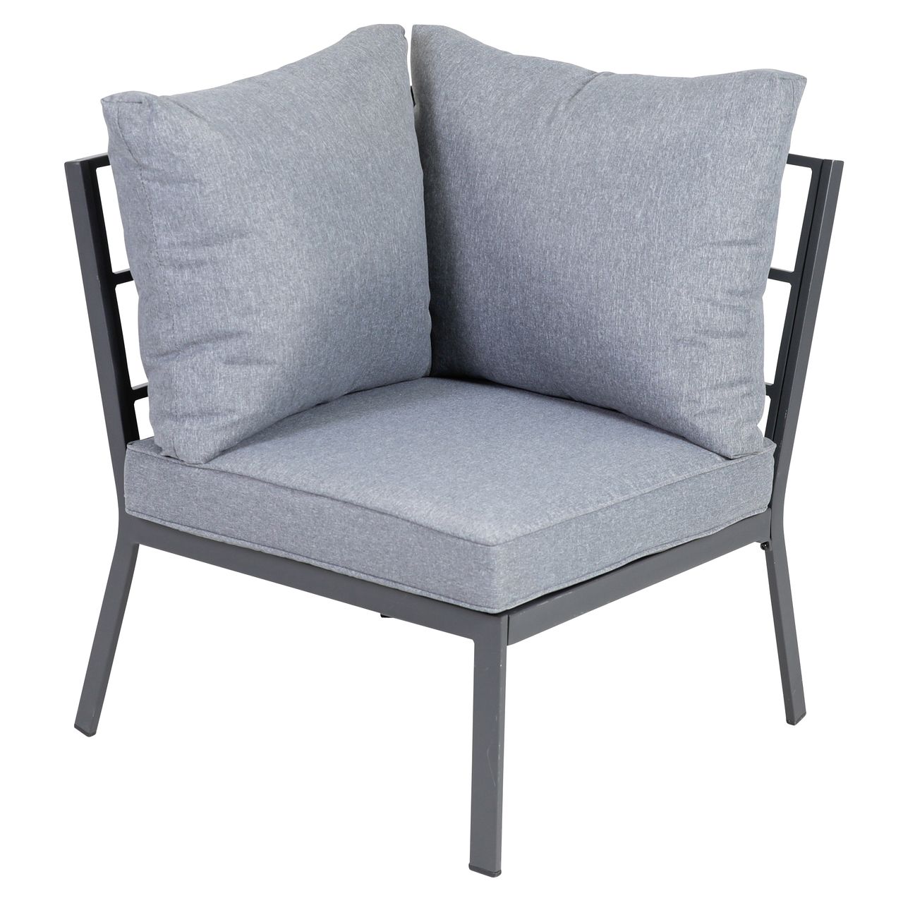 greemotion Lounge-Set Amsterdam, Stahl, anthrazit