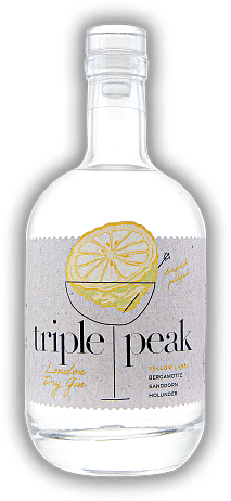 Piekfeine Brände Gin Triple Peak Yellow Label Piekfeine Brände Gin Triple Peak Yellow Label  0,5	 Liter - Vol 44%