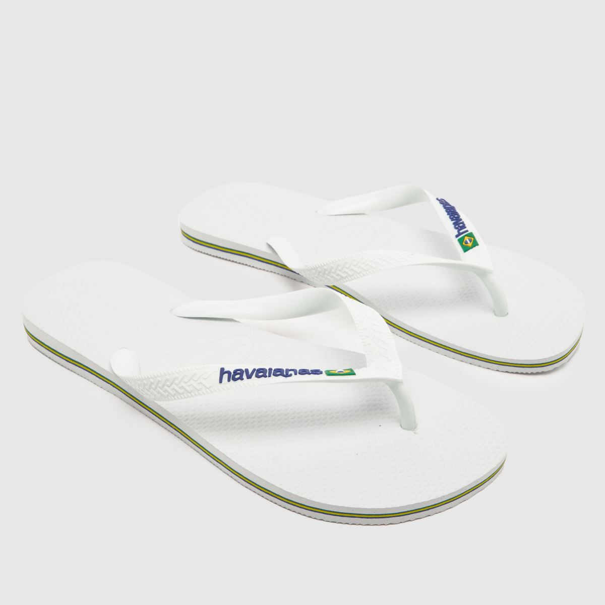 Havaianas brasil logós szandál fehér színben