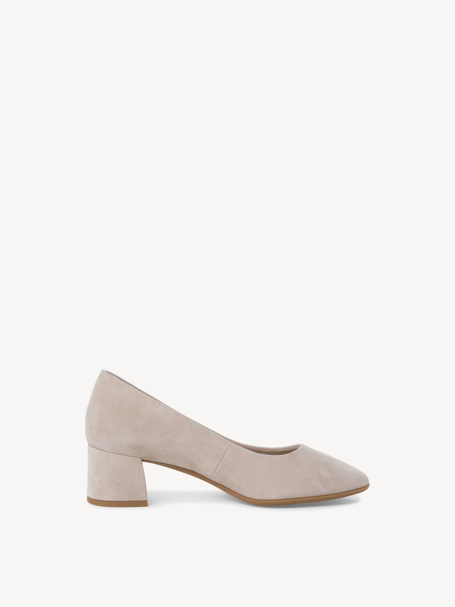 Escarpin en cuir - marron