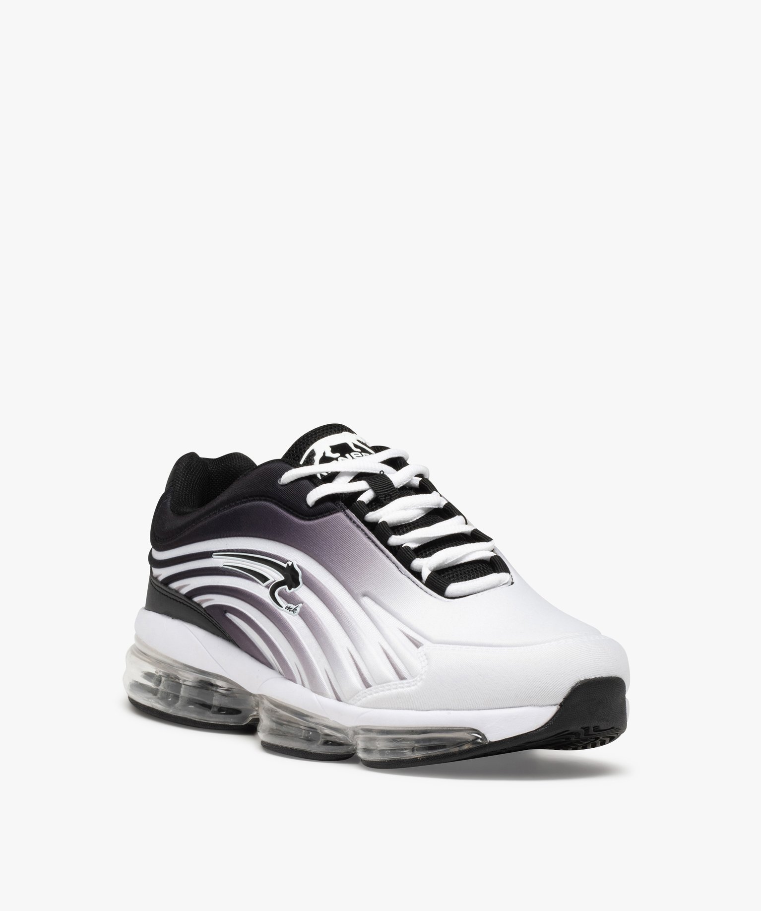 Baskets homme dessus mesh à semelle bulle d’air – Airness noir | GEMO