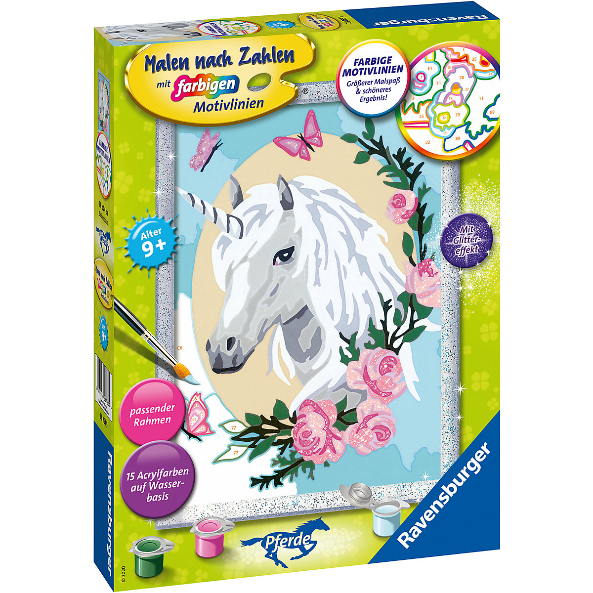 Malen nach Zahlen - Einhorntraum