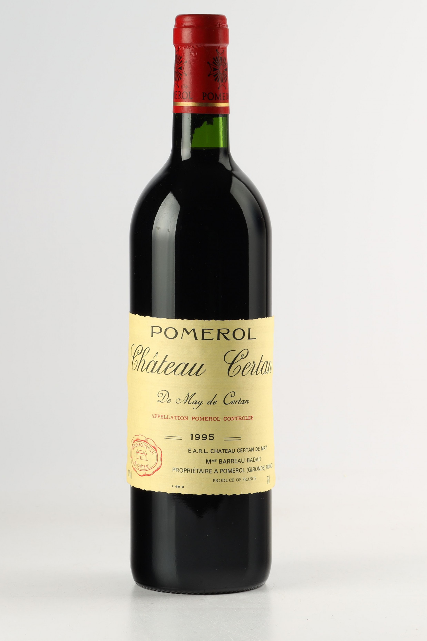 Château Certan De May 1995, Pomerol