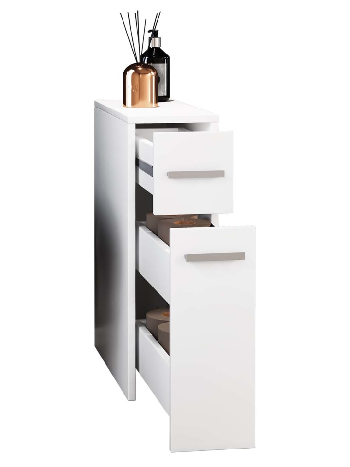 ebuy24 Hochschrank Zalo Weiß 20 x 45 cm günstig kaufen onesize