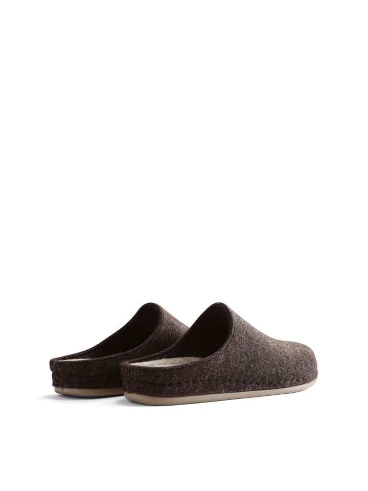 TRAVELIN' Filzpantoffeln At-Home in Braun günstig kaufen