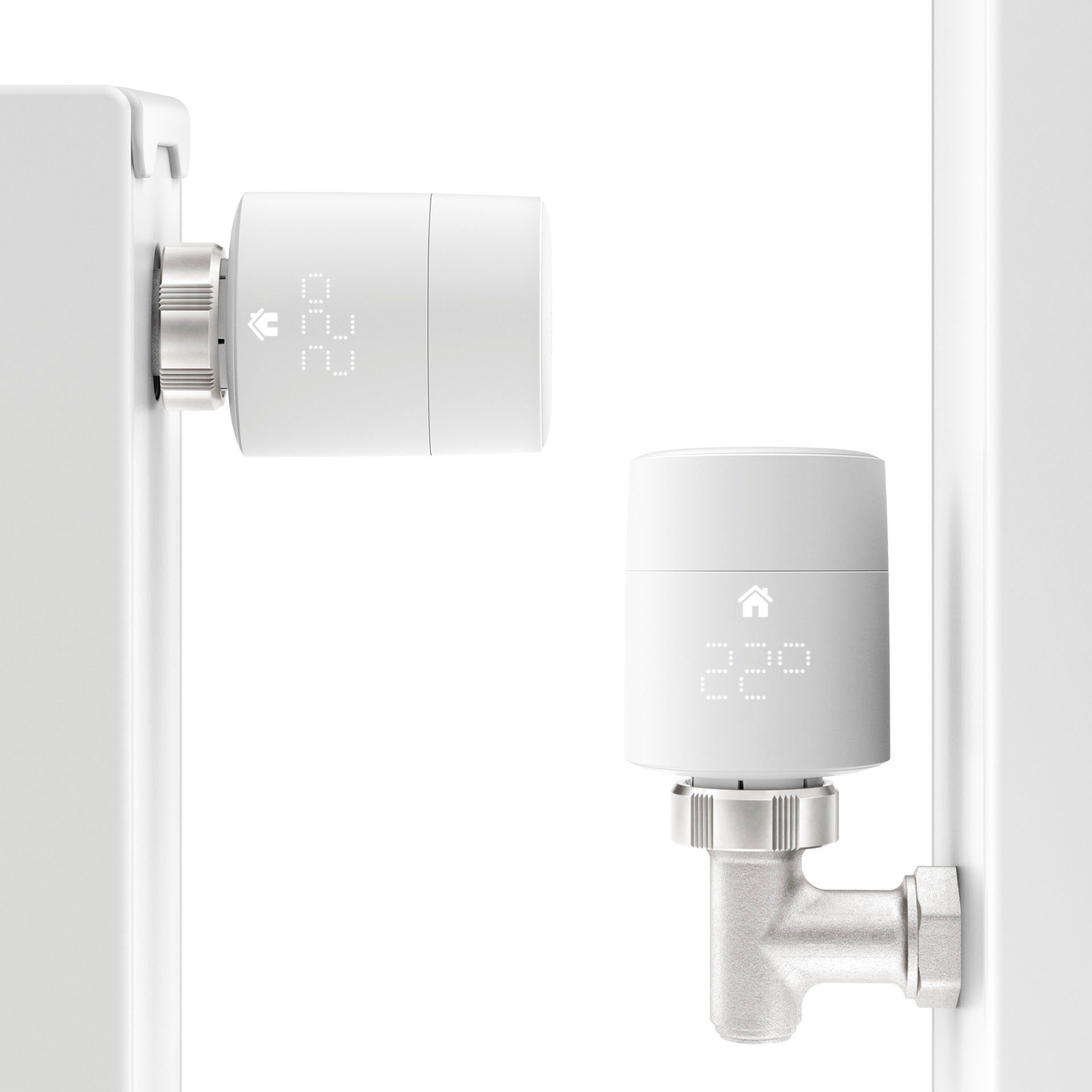 Tado Heizkörperthermostat Set tado SRT- Starter Kit V3+ inkl. 3x Smartes Heizkörperthermostate