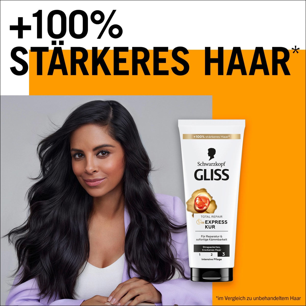 Haarkur Total Repair 1 Min Express-Kur, 200 ml
