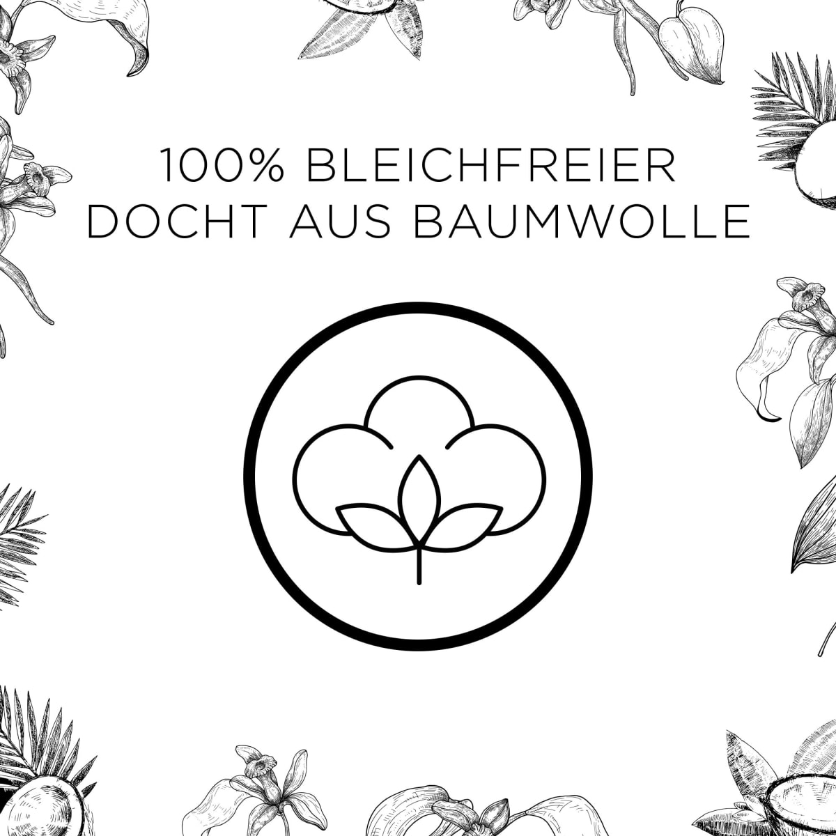 Duftkerze im Glas Vanilleschote & Kokosnuss 220g, 1 St