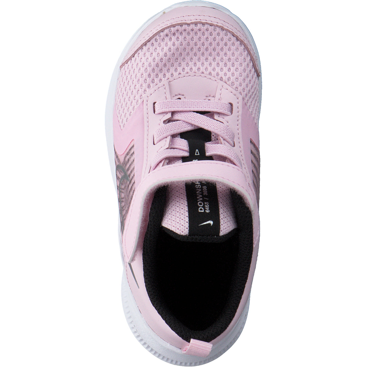 Nike Downshifter 11 CZ3967, Halbschuhe (Kinder), Kinder, pink foam/metallic silver-blac