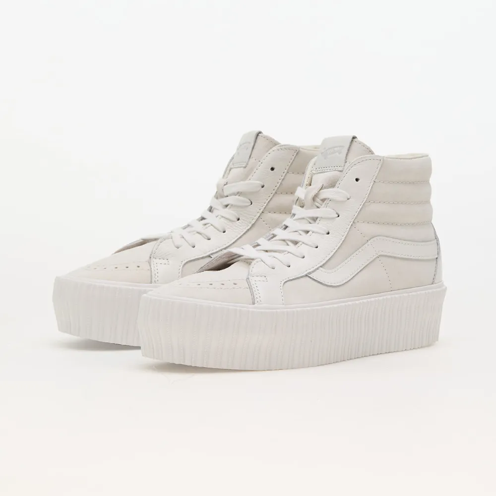 Vans Sk8 Hi Reissue 38 Platform LX Suede Leather Ivory VN000CNFIVR1 / weiss
