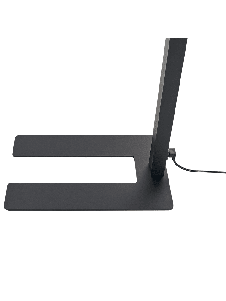 Beliani Stehleuchten MENSA in Schwarz - (W) 121 x (H) 194 x (L) 30 cm günstig kaufen onesize