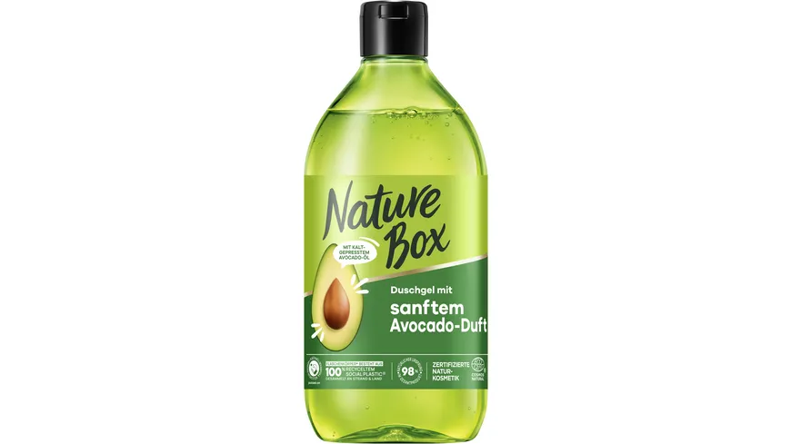 NATURE BOX Duschgel Sanft Avocado-Duft 385 ml 385 ml