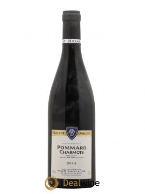 Pommard 1er Cru Charmots Ballot Millot  2015 - Lot de 1 Bouteille