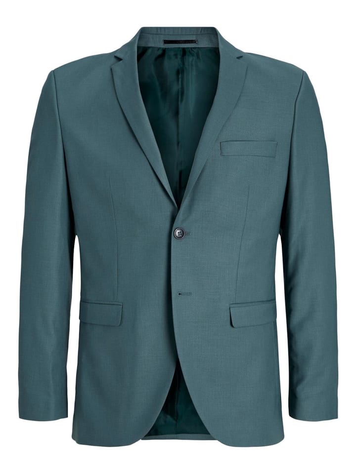 JACK & JONES Junior Sakko 'Solaris' in grün günstig kaufen