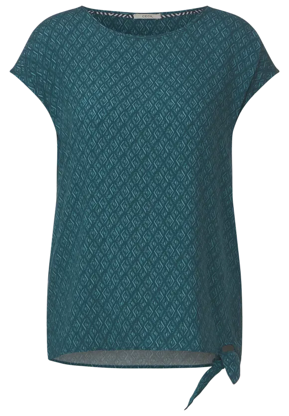 CECIL Bluse mit Knotendetail