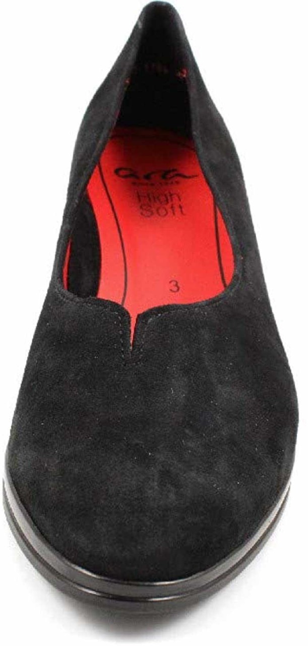 ARA Klassische Slipper schwarz