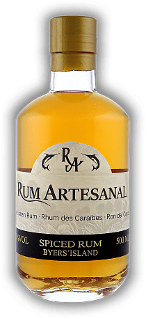 Rum Artesanal Spiced Rum Byers'Island Rum Artesanal Spiced Rum Byers'Island  Alter 5 J. - 0,5	 Liter - Vol 40%