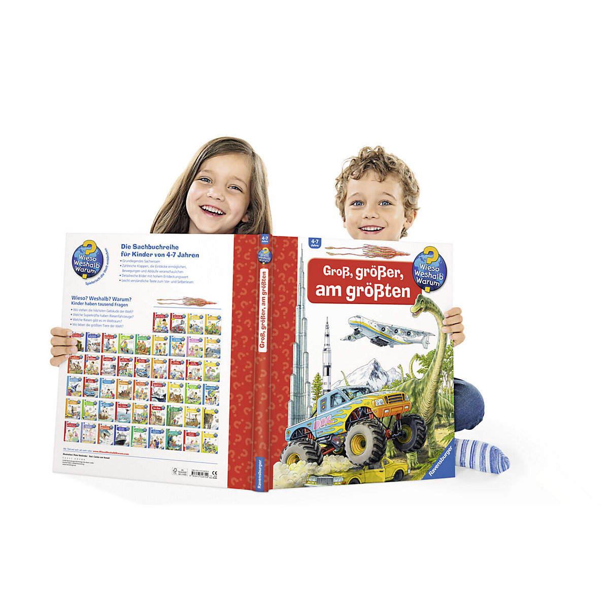WWW Groß, größer, am größten (Riesenbuch)