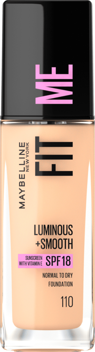 Foundation Fit Me Liquid 110 Porcelain, LSF 18, 30 ml