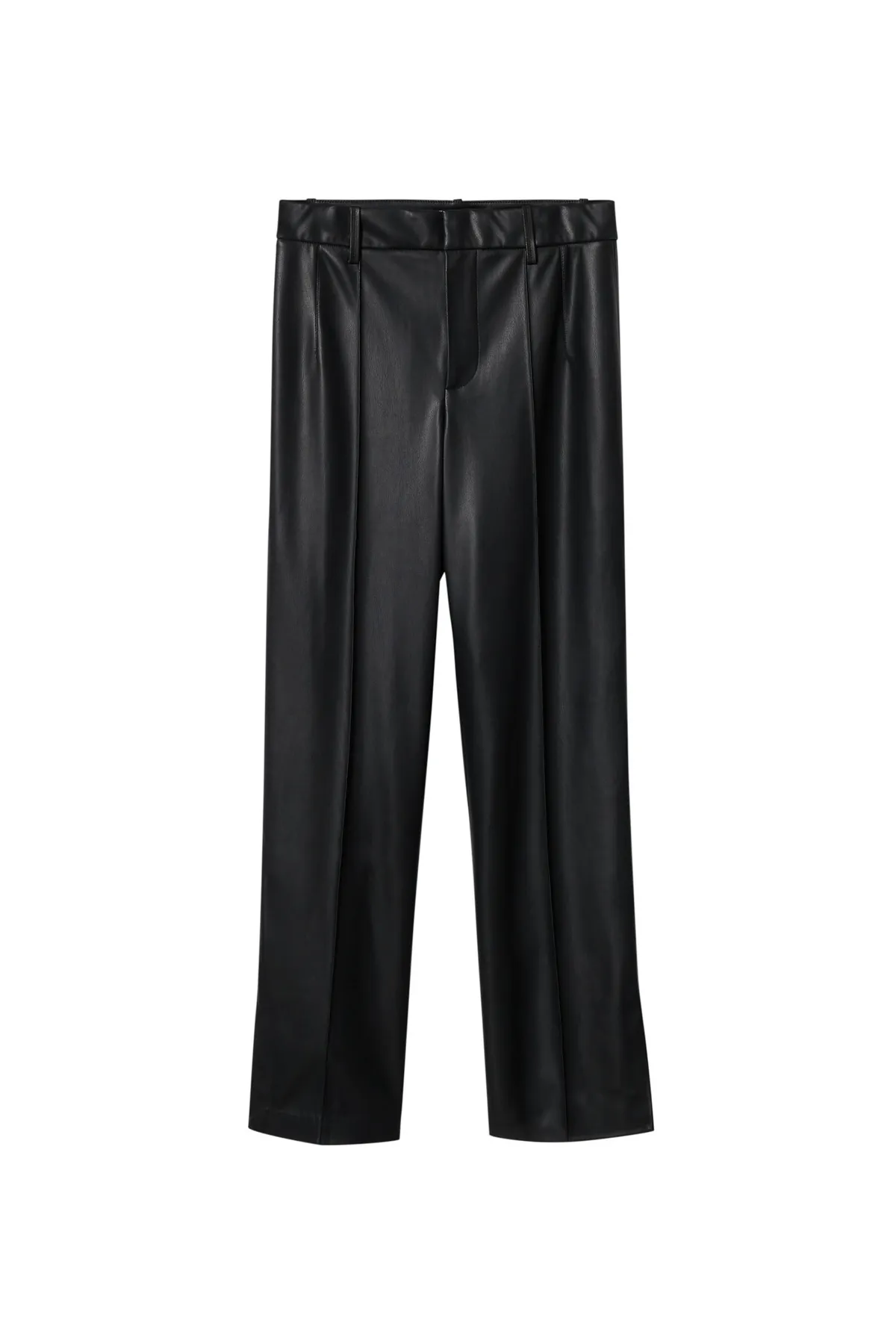 MANGO  Schwarze Damenhose 37035902