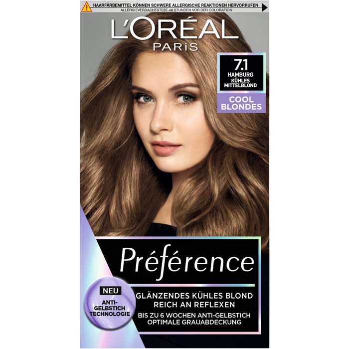 Cool Blondes Haarfarbe