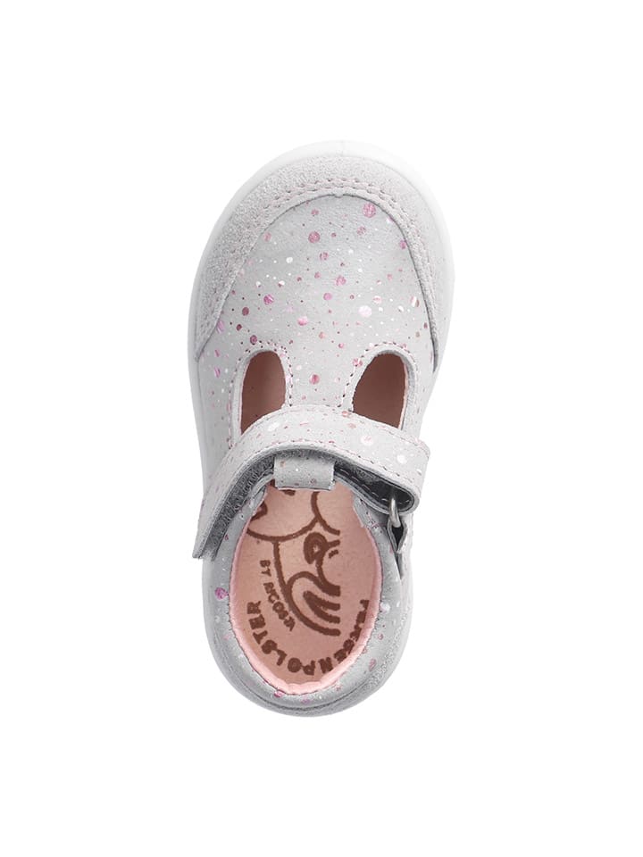 PEPINO Leder-Sneakers in Grau günstig kaufen