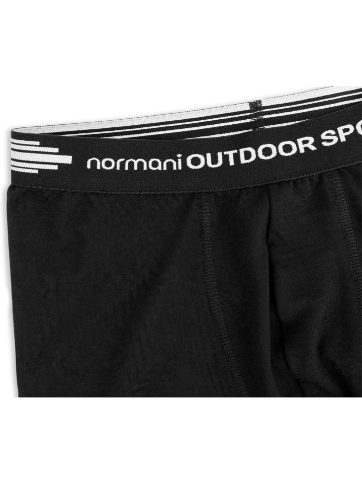 Normani Outdoor Sports Damen Merino Unterwäsche-Set Mandurah/Perth in Schwarz günstig kaufen