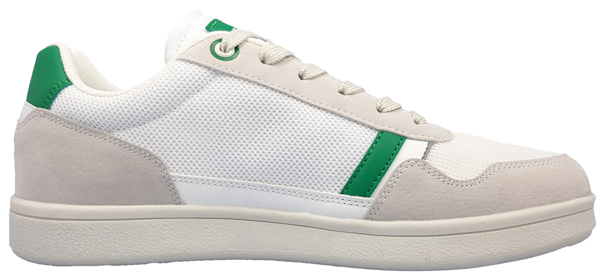 US Polo Alcor002-WHI/GRE01 Weiß white/ green