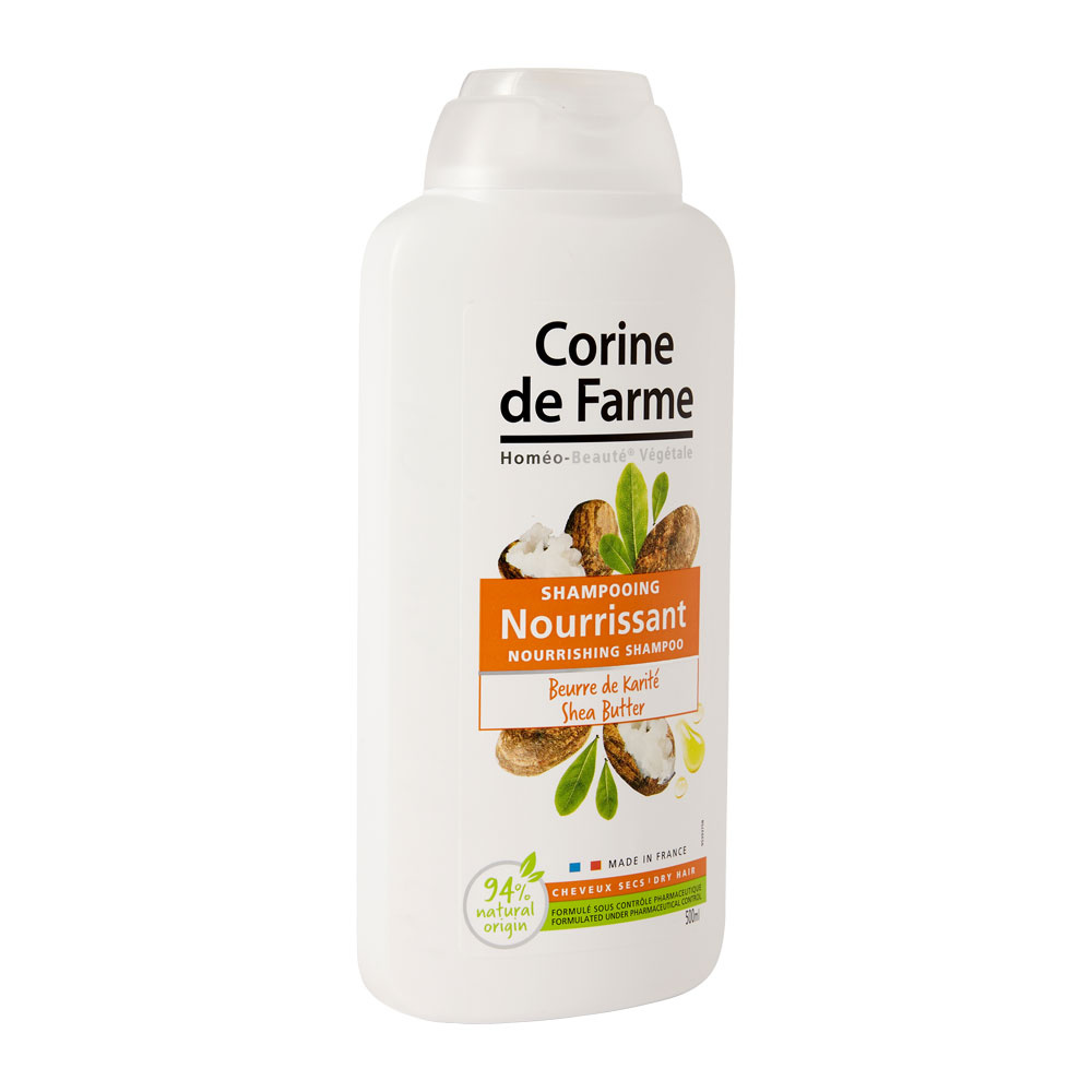 corine de farme Shampooing Nourrissant au beurre de Karité Capillaires