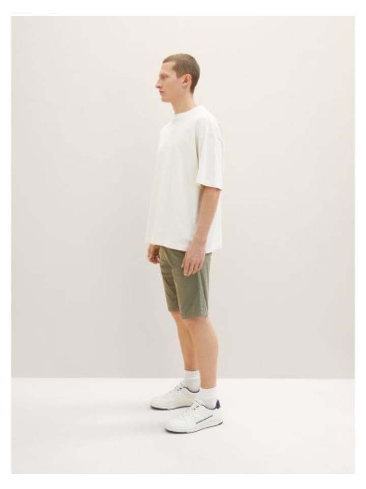 Tom Tailor Bermuda in Grün günstig kaufen