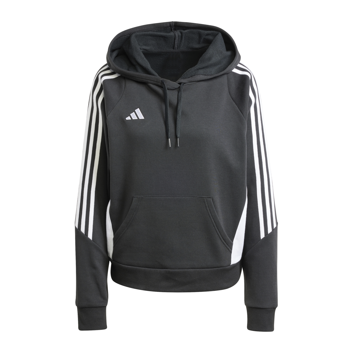 adidas Tiro 24 Hoody Damen Schwarz Weiss