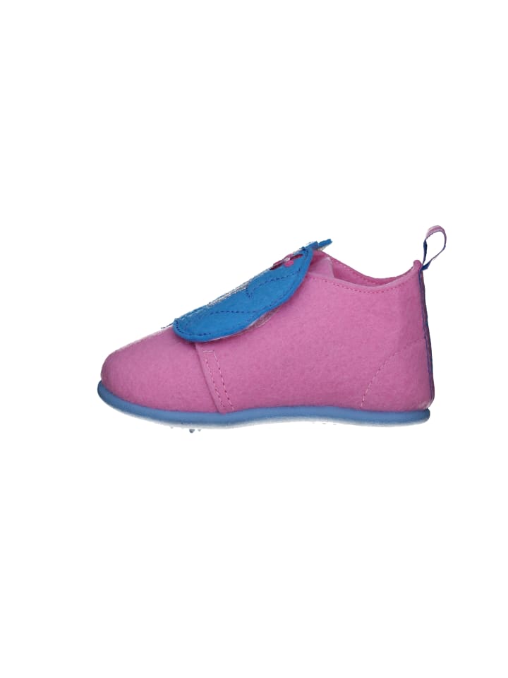 Playshoes Filz-Hausschuh Einhorn in Rosa günstig kaufen