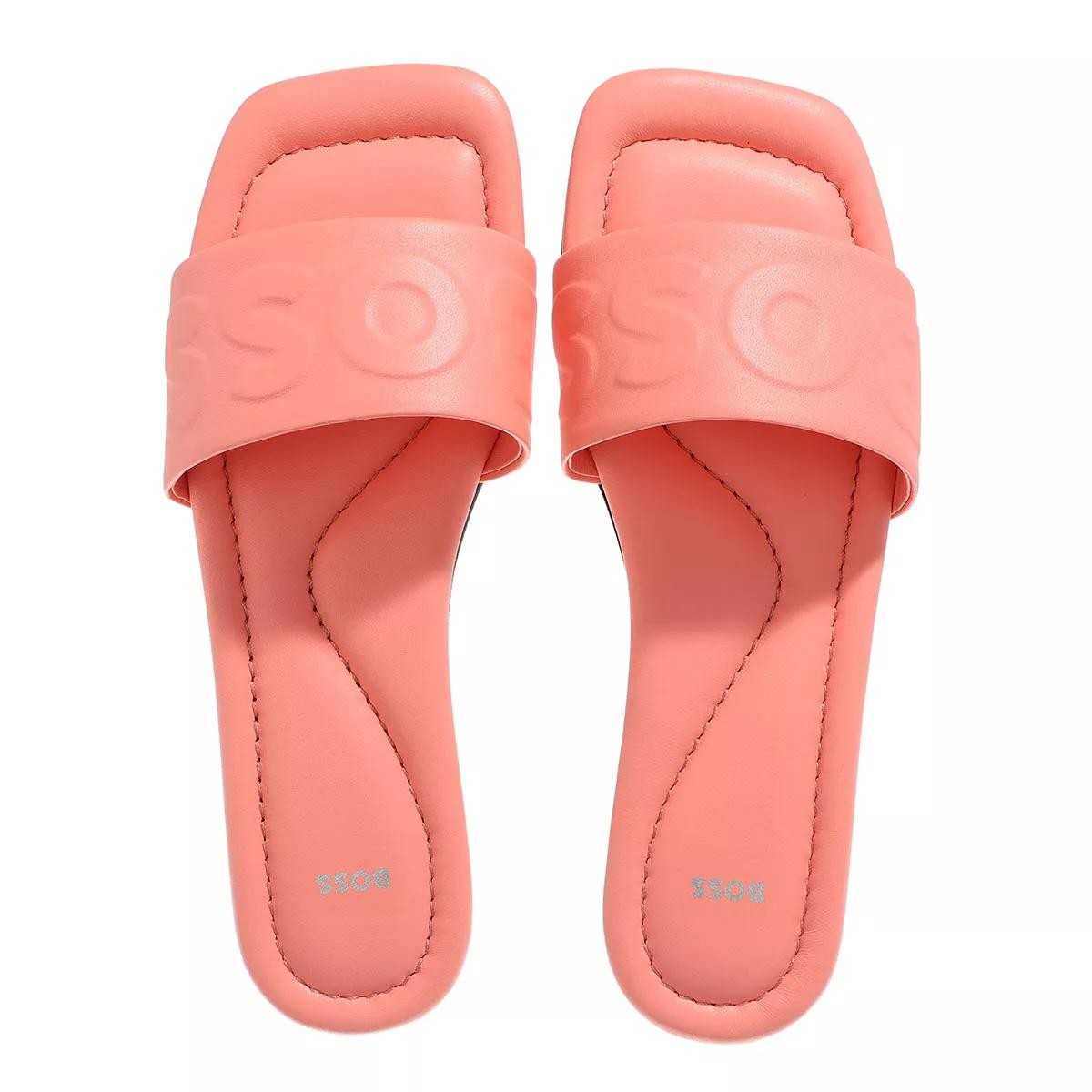 BOSS Pantoletten rose Slide