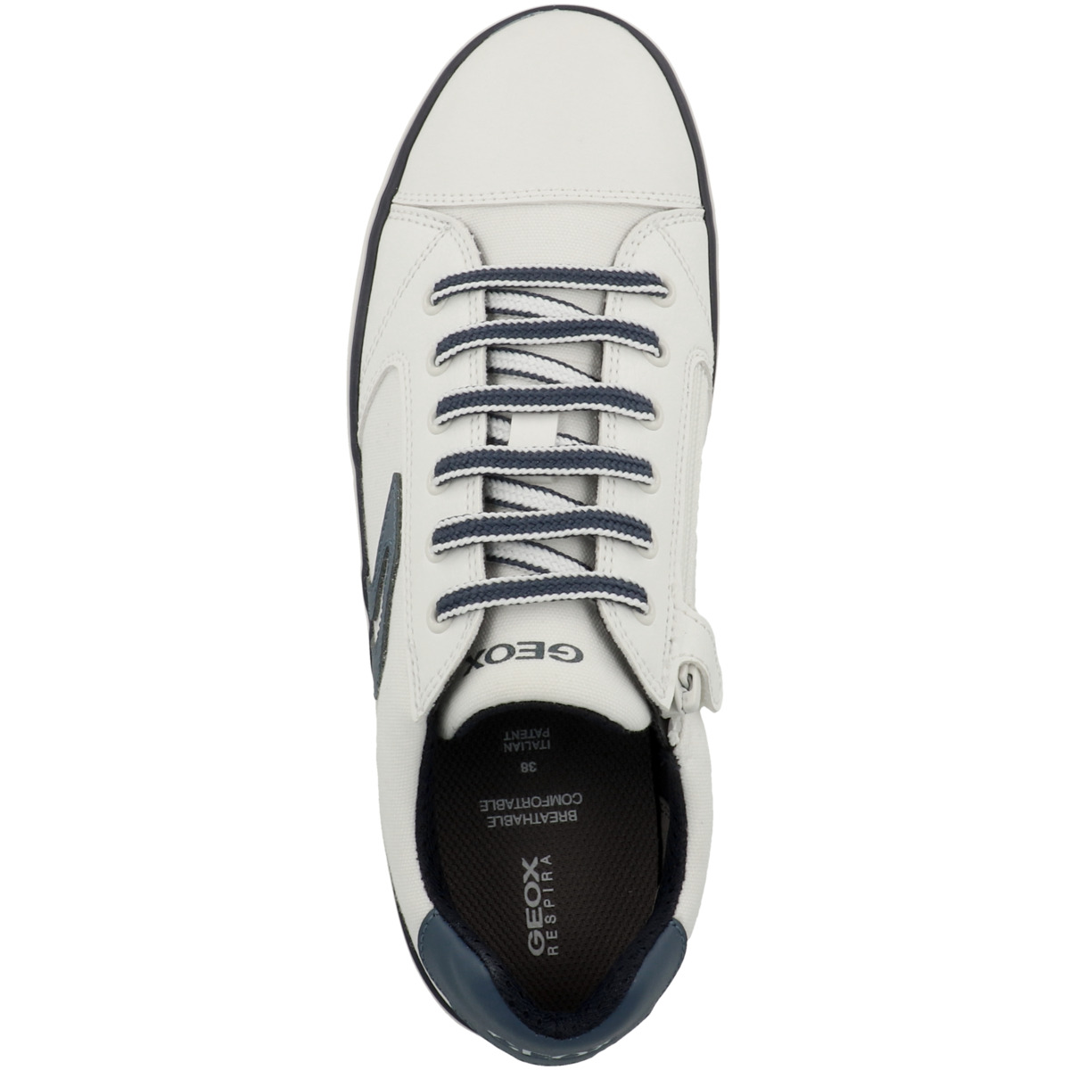 Geox J Gisli B. D Sneaker Low weiss