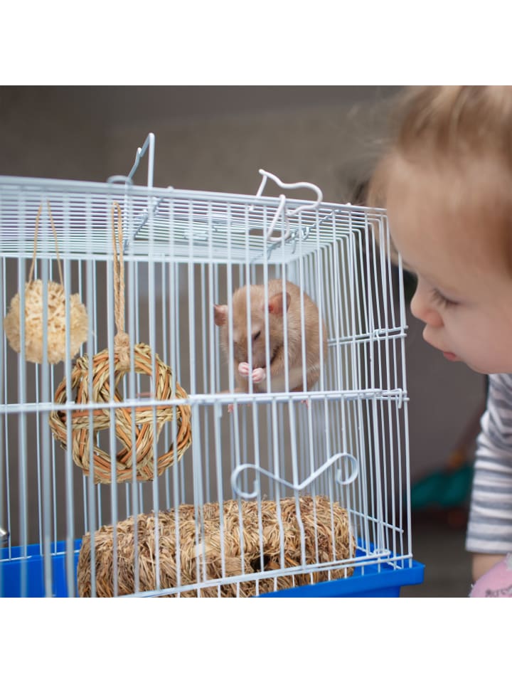 relaxdays 5-tlg. Hamsterzubehör Set in Natur günstig kaufen onesize