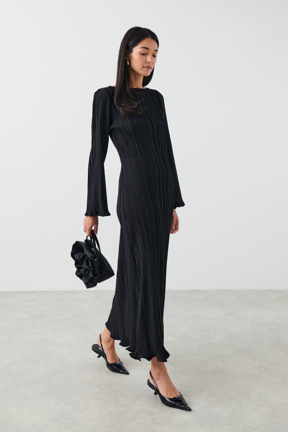 Pleated dress