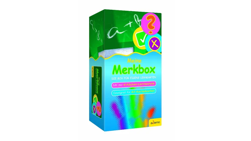 ademo Karteibox Meine Merkbox A7