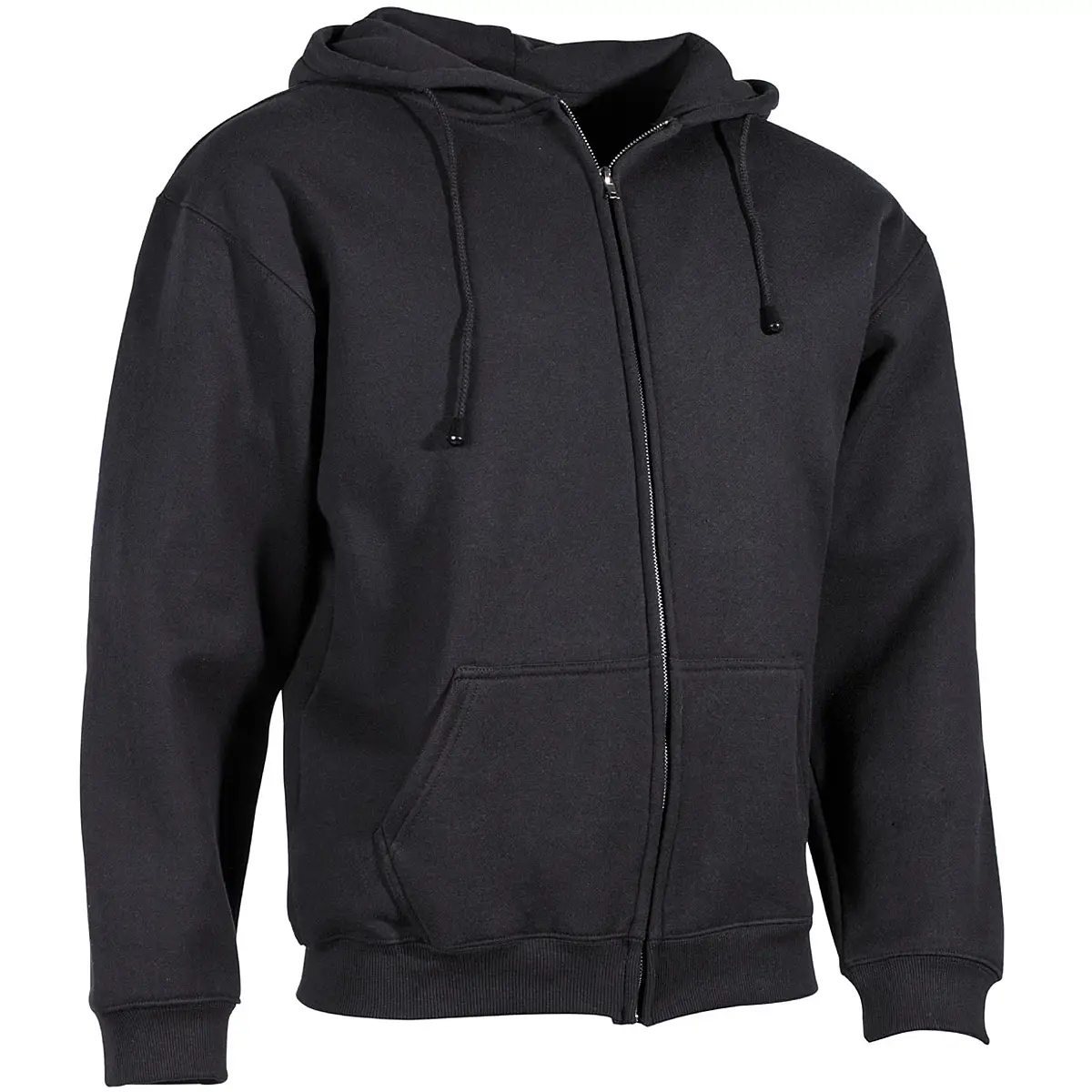 Kapuzen Sweatshirtjacke schwarz