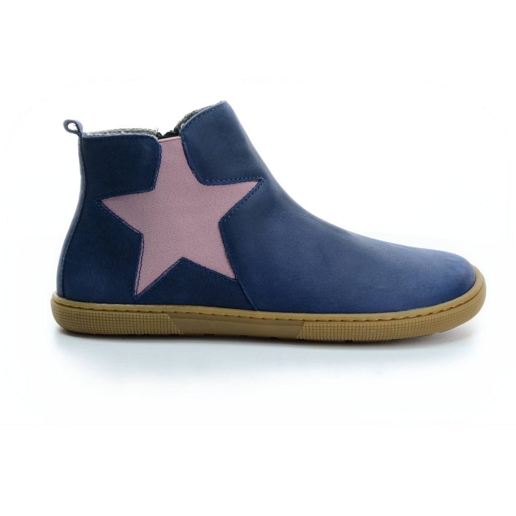 Koel4kids Dana Hydro Warm Blue (AD) blaue Chelsea Barfußschuhe