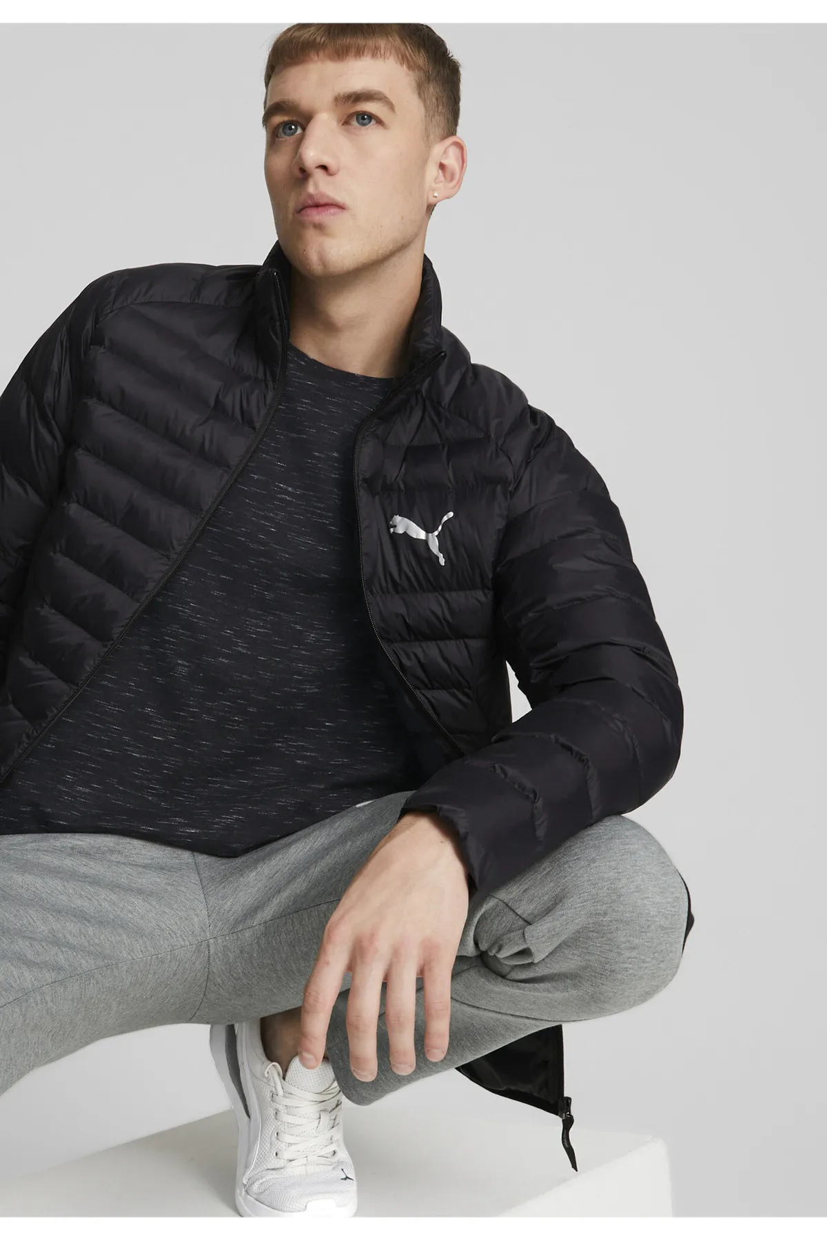 Puma  Winterjacke - Schwarz - Basic