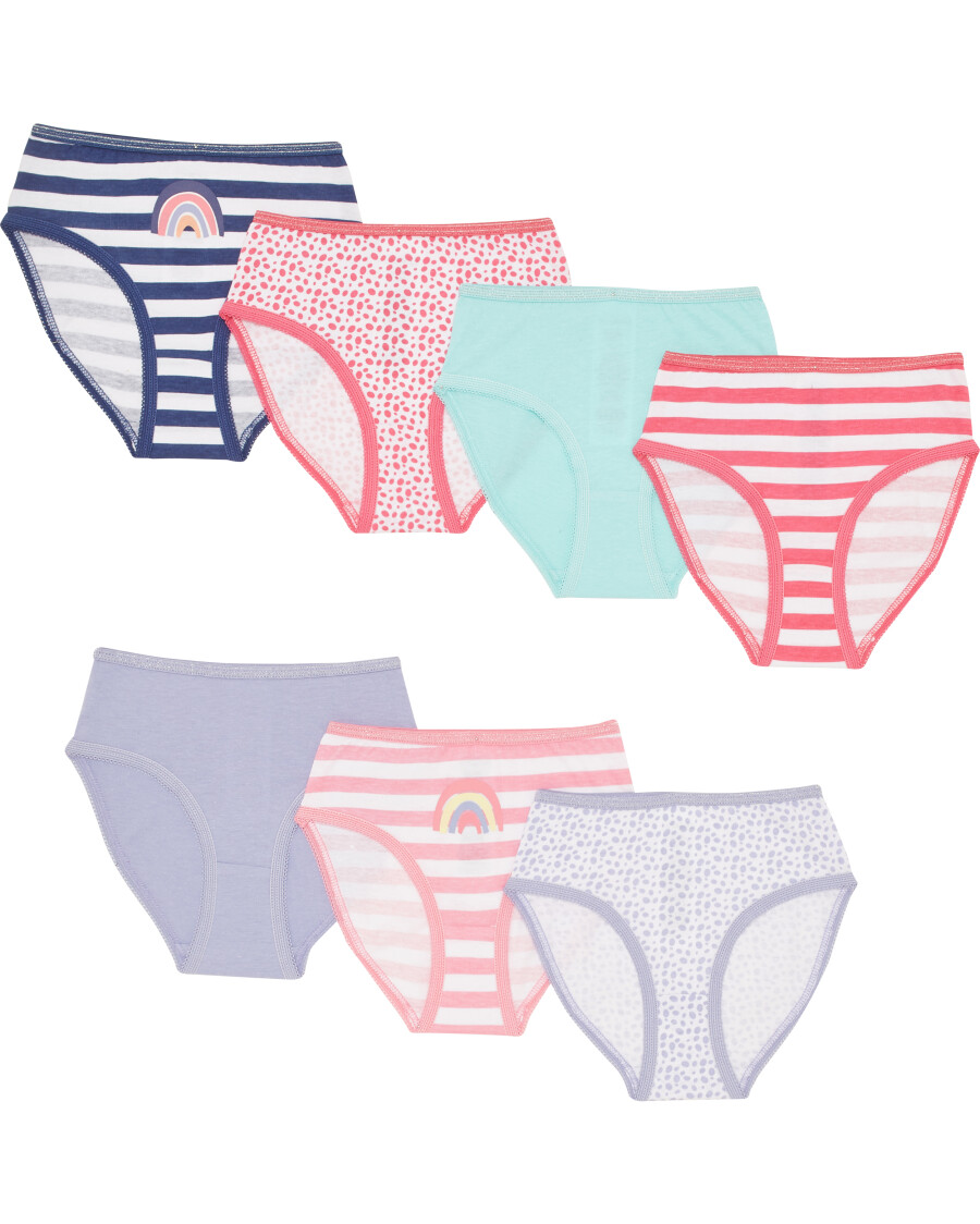 Slips mit Glitzergarn