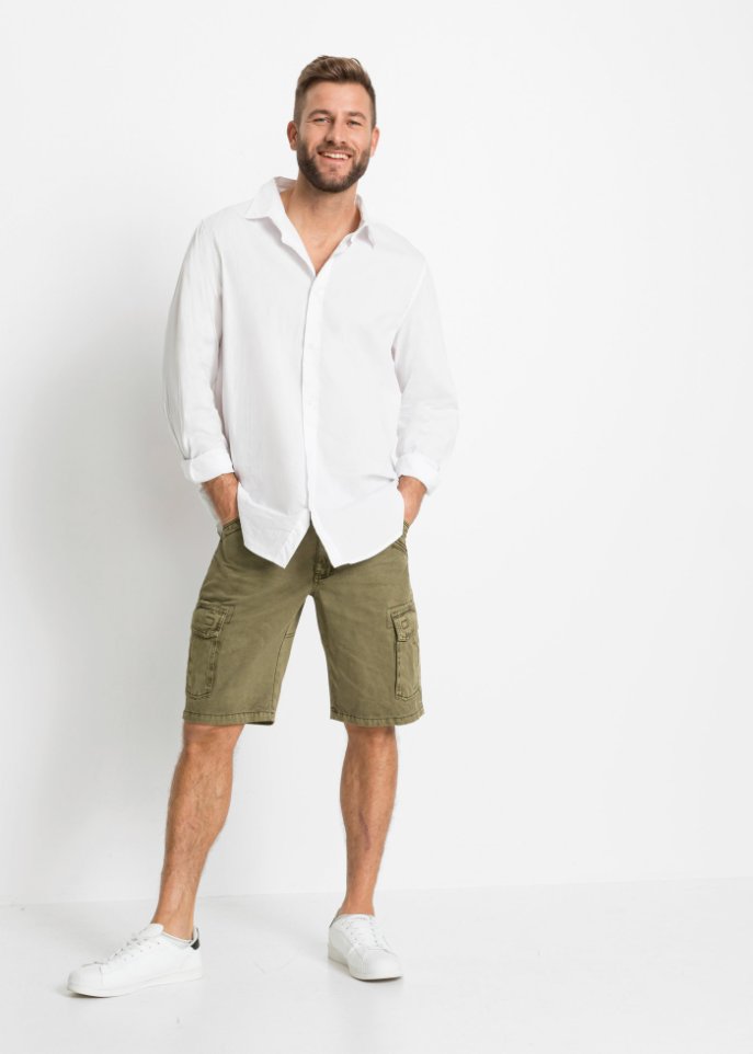 Cargo-Bermuda, Loose Fit