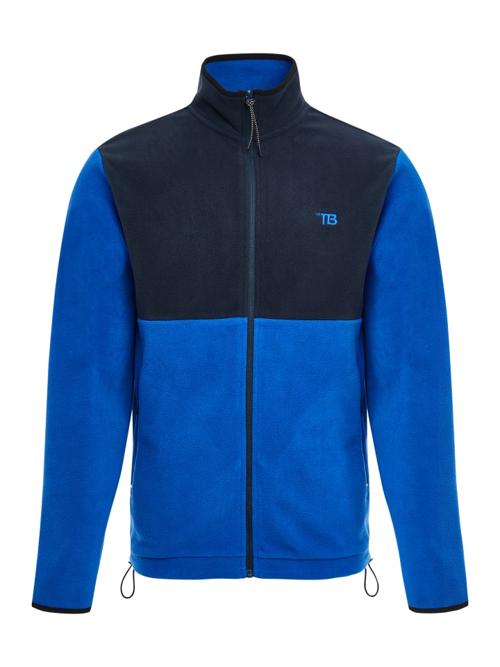 Threadbare Fleecejacke THBGlacier in Royal Blue / Navy günstig kaufen