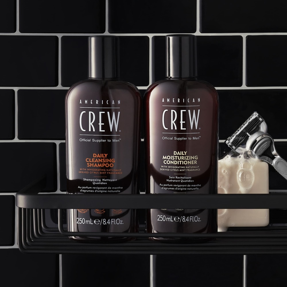 american crew Shampooing Nettoyant Quotidien, CheveuxNormaux à Gras Shampoing