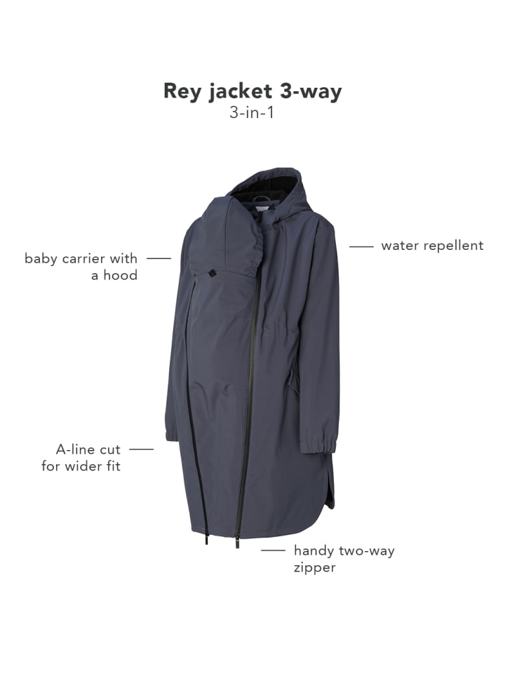 Noppies Parka Rey in Gris günstig kaufen